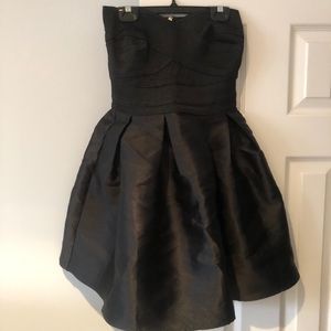 Miss Avenue Strapless Cocktail Dress Black - Small